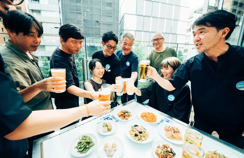 博多駅　ビアガーデン　ビジネス