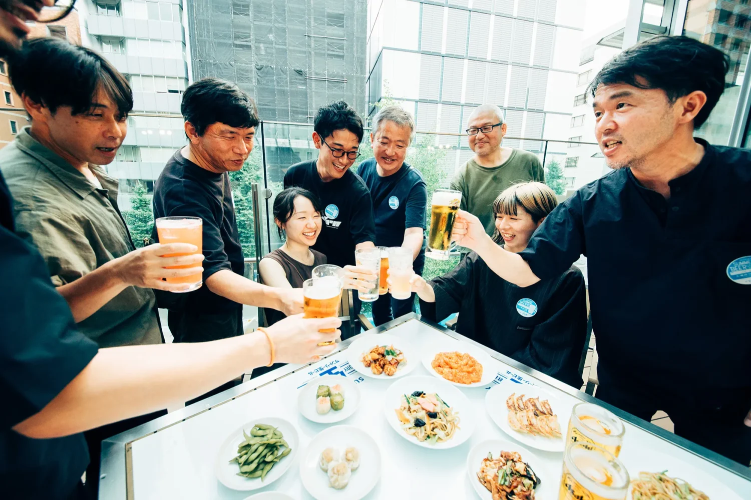 博多駅　ビアガーデン　ビジネス