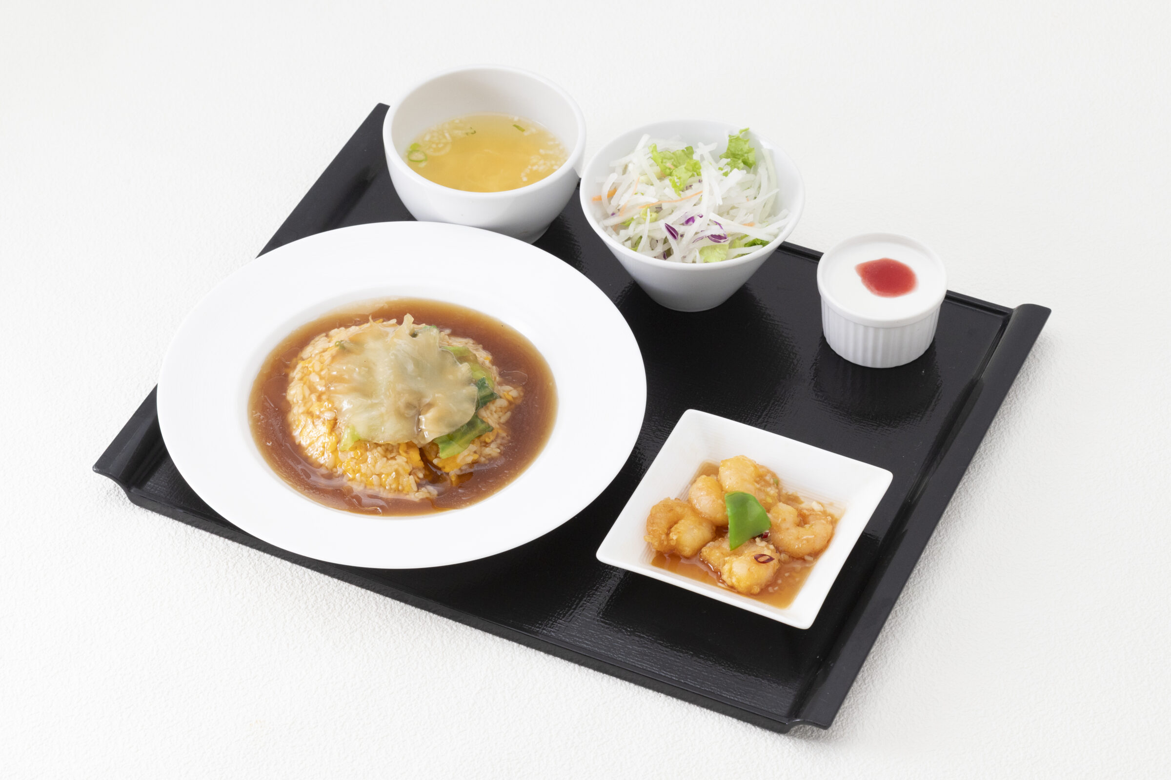 健診後ランチ　博多　フカヒレチャーハン