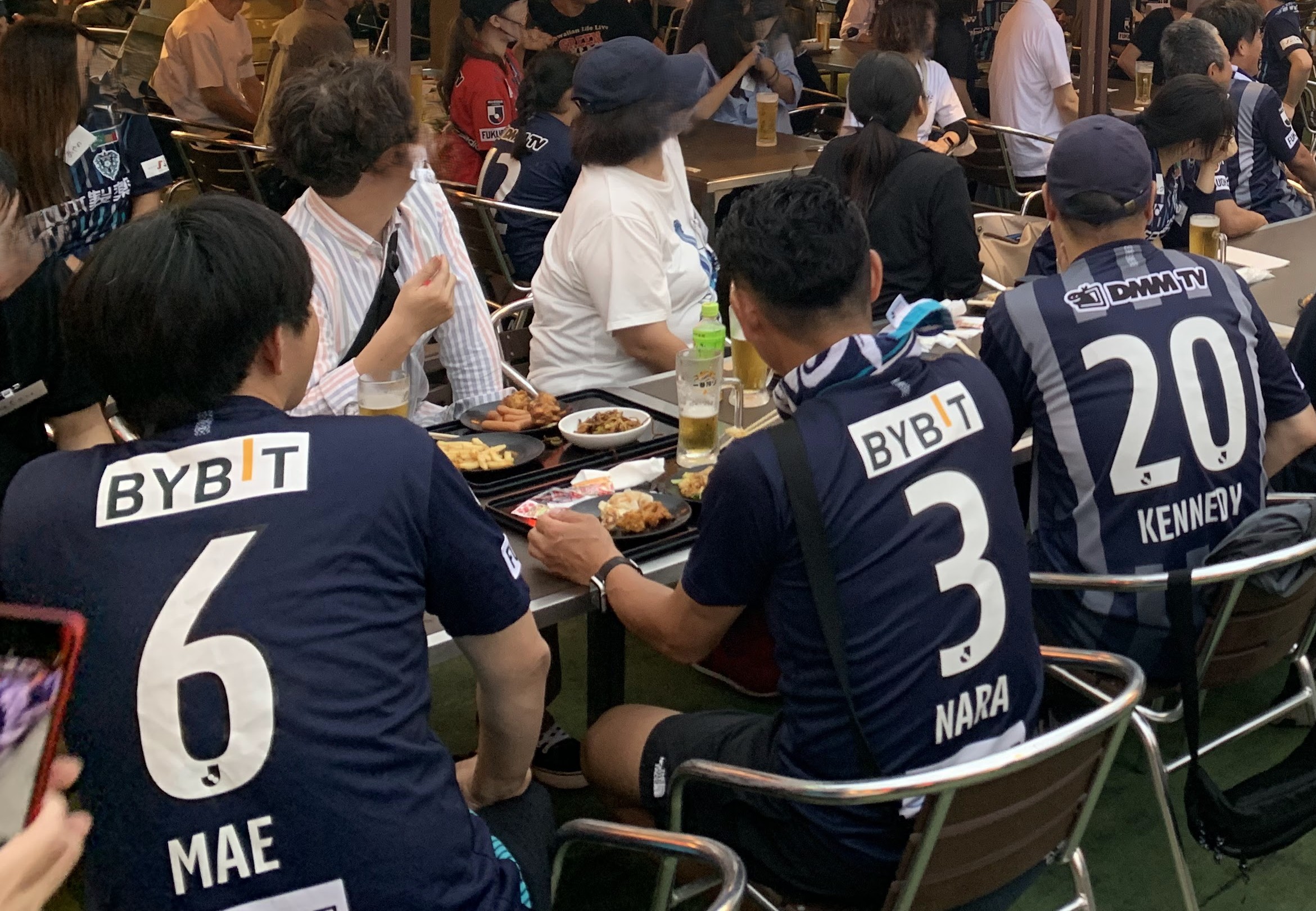 天神ビアガーデン　アビスパ福岡サポーター