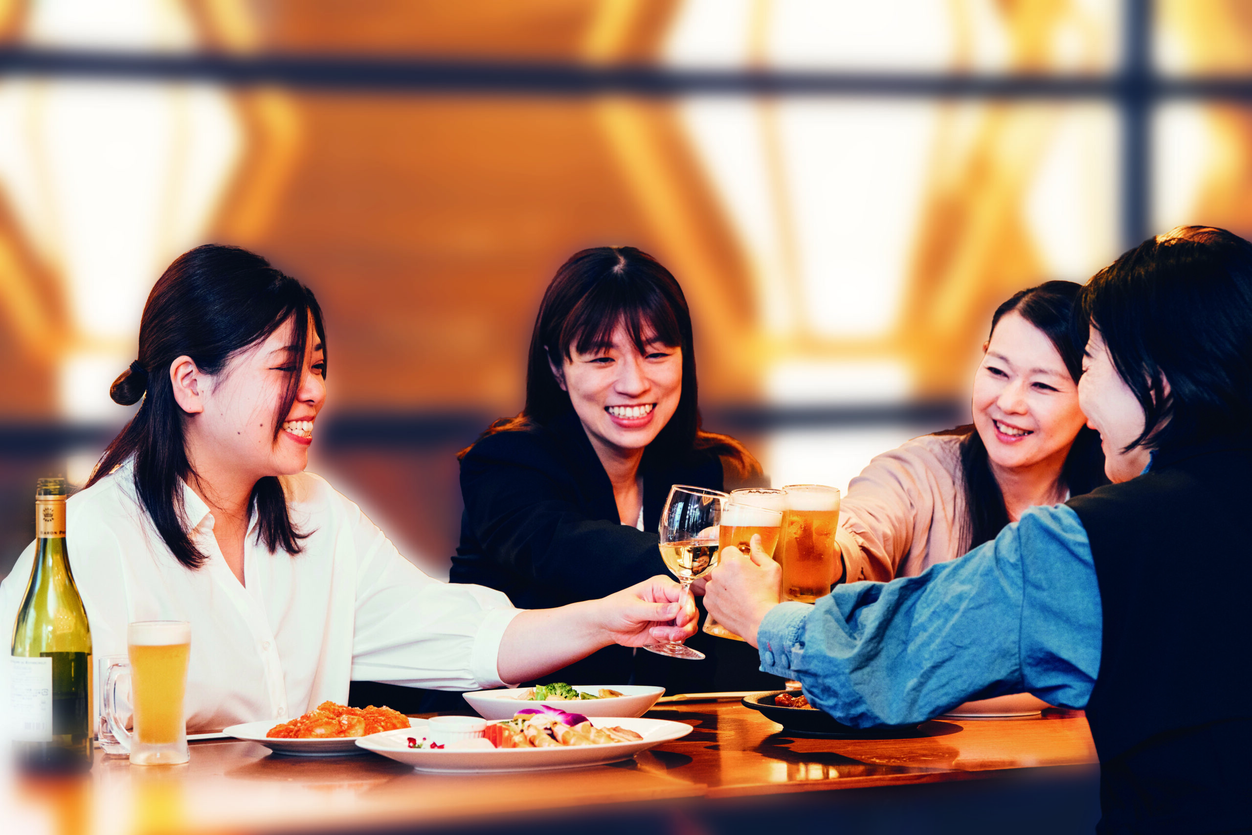 女性同士の会食